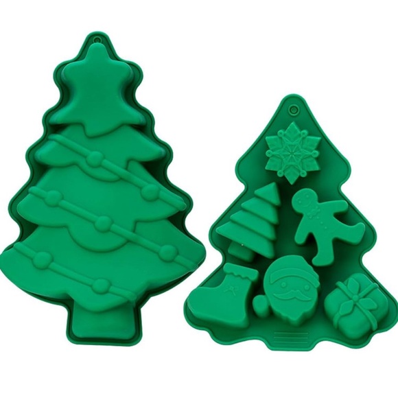 Xmas tree silicone molds - Picture 2 of 6